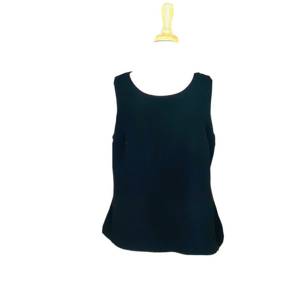 Tally Taylor Two Piece Blazer and Top Set Fully Lined Black Womens Size 12 - Picture 2 of 12